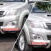 Дневные ходовые огни Toyota Hilux Vigo, светодиодные во