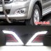 Дневные ходовые огни Toyota Hilux Vigo, светодиодные во