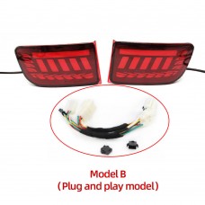 Светодиодный Задний Фонарь для Toyota Land Cruiser Prado из Abs с Красными Светодиодами (Модель Plug and play)