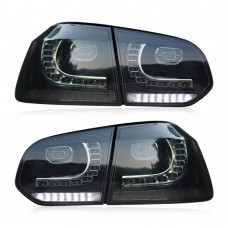 Задний Фонарь Volkswagen Golf 6 Mk6 R20 2008-2013 Красный Светодиодный Последовательный Указатель (Дымовая крышка)