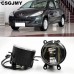 Прожектор Peugeot 207 светодиодный 3 в 1 белый Абс + св