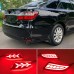 Светодиодный задний бампер для Toyota Camry красного цв

