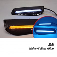 Дневные Ходовые Огни Led для Nissan Altima Teana Белого Цвета (Модель B WhiteYellow синий)