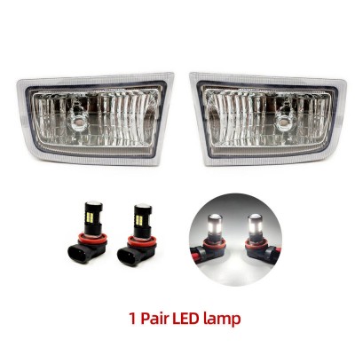 Противотуманные фары Toyota Land Cruiser Prado белого ц