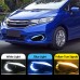 Светодиодные дневные ходовые огни для Honda Jazz Fit с 