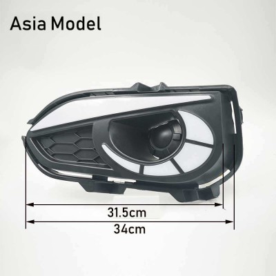 Светодиодные дневные ходовые огни для Honda Jazz Fit с 
