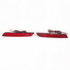Светодиодные Лампы Заднего Бампера для Honda Jazz Crv Acura Tsx, Красные