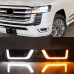 Светодиодные дневные фары Toyota Land Cruiser LC300, ди
