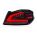Задний фонарь Subaru WRX красного цвета из ABS с LED-си