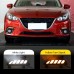 Светодиодные поворотники в стиле DRL для Mazda 3 Axela,