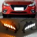 Светодиодные поворотники в стиле DRL для Mazda 3 Axela,