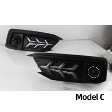 Фары Drl для Honda Civic - Белый Светодиодный Свет (DRL)