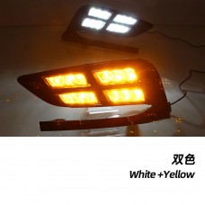 Drl для Chevrolet Cruze Светодиодные Дневные Ходовые Огни Желтого Цвета (Белый и желтый)