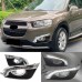 Дневные ходовые огни Chevrolet Captiva белого цвета из 