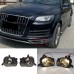 Противотуманная фара Audi Q7 белого цвета из ABS с свет