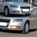 Дневные ходовые огни Audi A4 B8 белого цвета из АБС+све