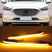 Светодиодные DRL лампы для Mazda Atenza с желтым поворо