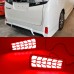 Задняя стоп-лампа для Toyota Vellfire, красная, светоди