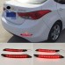 Фара заднего бампера светодиодная Hyundai Elantra красн