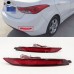 Фара заднего бампера светодиодная Hyundai Elantra красн
