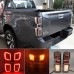 Фонарь задний светодиодный для Isuzu D-Max красный АБС.