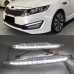 Дневные ходовые огни Kia Optima K5 белого цвета со свет