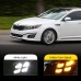 Светодиодные дневные ходовые огни для Kia Optima K5 бел
