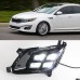 Светодиодные дневные ходовые огни для Kia Optima K5 бел