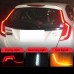 Задний фонарь Honda Jazz Fit красный светодиодный DRL