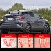 Задний фонарь Toyota C-HR красный светодиодный