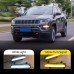 Дневные ходовые огни для Jeep Compass желтого цвета