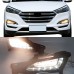 Дневные ходовые огни для Hyundai Tucson светодиодные бе
