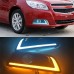 Противотуманная фара Chevrolet Malibu с желтым сигналом