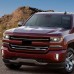 Дневные ходовые огни Chevrolet Silverado белого цвета и