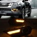 Дневные ходовые огни для Isuzu MU-X MU, белый светодиод
