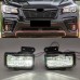 Противотуманные фары Subaru Forester SK белого цвета из