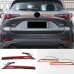 Задний бампер багажника Mazda CX-5 красного цвета с LED
