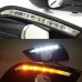 Светодиодные дневные ходовые огни Ford Focus Белого цве