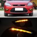 Светодиодные дневные ходовые огни Ford Focus Белого цве