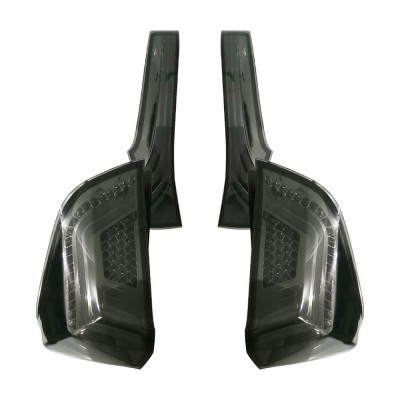 Задние фонари Honda Jazz Fit, светодиодные, красные, AB
