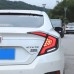 Задний фонарь Honda Civic красного цвета, светодиодный,