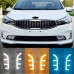 Ксенононвые дневные ходовые огни для Kia K3 2016-2017, 