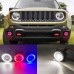 Светодиодные дневные ходовые огни Jeep Renegade ангельс
