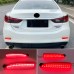 Фонарь заднего бампера Mazda красный LED