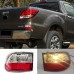 Фонарь задний Mazda BT-50 красный АБС+светодиод
