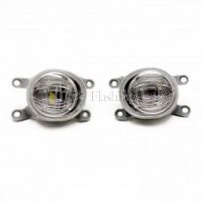 Противотуманные Фары Toyota Corolla/yaris/levin Белого Цвета из Abs+светодиодами