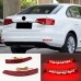 Светодиодная задняя фара бампера Volkswagen Jetta красн