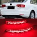 Светодиодная задняя фара бампера Volkswagen Jetta красн