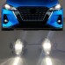 Противотуманная фара Nissan Kicks белого цвета с светод