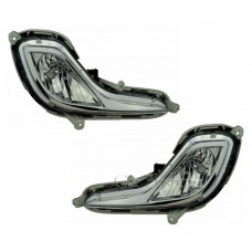 Противотуманная Фара в Сборе для Hyundai Accent Цвета Теплого Белого Света (Left and right)